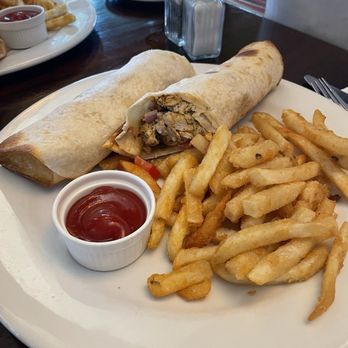 International Cuisine - Chicken Shawarma Wrap - Mediterranean Near Me - Pacific Grove, California International Cuisine - Chicken Shawarma Wrap - Mediterranean Near Me - Pacific Grove, California