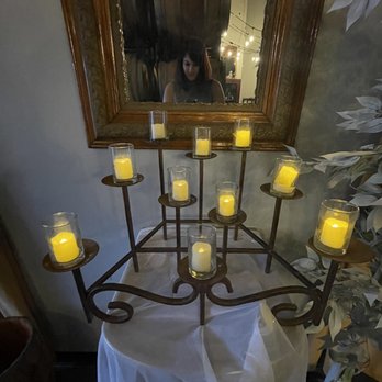 The Funkhaust Cafe - a table with candles and a mirror - Brewpubs Near Me - Richmond, Virginia The Funkhaust Cafe - a table with candles and a mirror - Brewpubs Near Me - Richmond, Virginia
