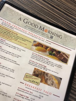Menu photo 5 A Good Morning Cafe Los Altos, CA Menu photo 5 A Good Morning Cafe Los Altos, CA