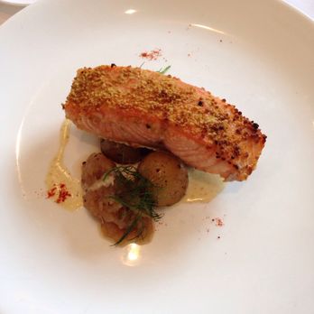 Auberge du Pommier - Winterlicious 2017 salmon - French Near Me - Toronto, Ontario