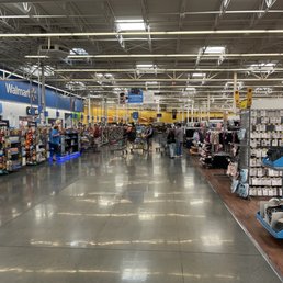 a wide view of the store