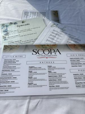 Menu photo 1 Scopa Lynn, MA