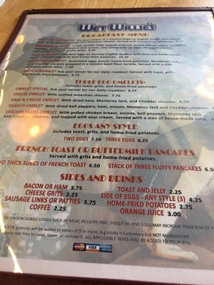 Menu photo 5 Wet Willie's Tybee Island, GA