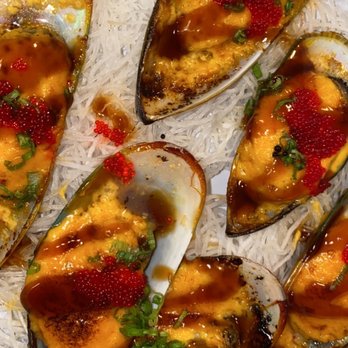 Komachi Sushi - Baked mussels - Japanese Near Me - Lodi, California Komachi Sushi - Baked mussels - Japanese Near Me - Lodi, California