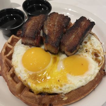 Briarpatch Restaurant - Pork belly waffle wow!! - American Near Me - Winter Park, Florida
