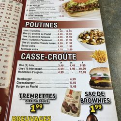 Pizza Dorval Express - Poutine menu