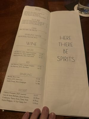 Menu photo 6 Low Bar Traverse City, MI