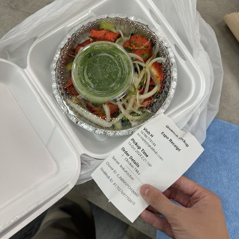 India Kitchen Tustin, CA - I ordered a Chicken Tikka and this was what I received, can I get a refund or come back and get the right order when you open at 5. - Indian Near Me - Tustin, California India Kitchen Tustin, CA - I ordered a Chicken Tikka and this was what I received, can I get a refund or come back and get the right order when you open at 5. - Indian Near Me - Tustin, California