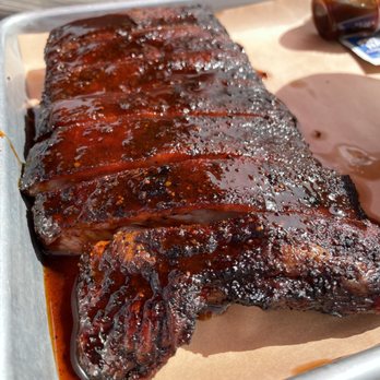 Wood's Chapel BBQ - Half Rack Ribs - Barbeque Near Me - Atlanta, Georgia