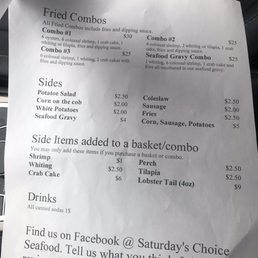 Menu (pg.III) as of March 2021 Menu (pg.III) as of March 2021