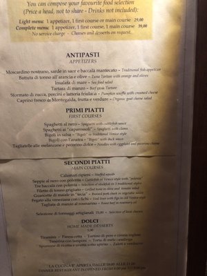 Menu photo 5 Osteria al Cicheto Venice, VE