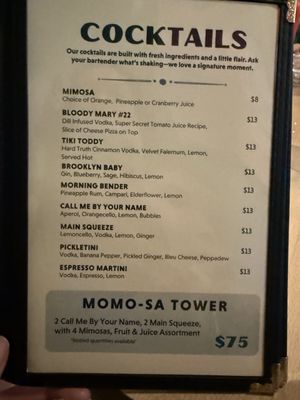 Menu photo 2 Gather 22 Indianapolis, IN