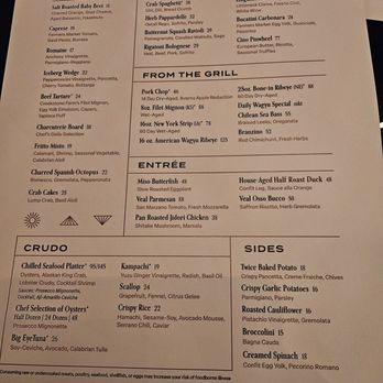 Cino - Menu 7/19/2025 - Italian Near Me - Honolulu, Hawaii Cino - Menu 7/19/2025 - Italian Near Me - Honolulu, Hawaii