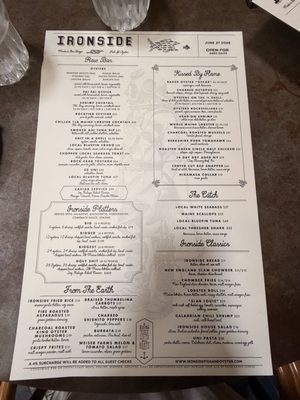 Menu photo 4 Ironside Fish & Oyster San Diego, CA Menu photo 4 Ironside Fish & Oyster San Diego, CA