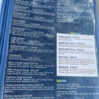 The Money Bar - Menu Dec 10, 2024 - Bars Near Me - San Miguel, ROO