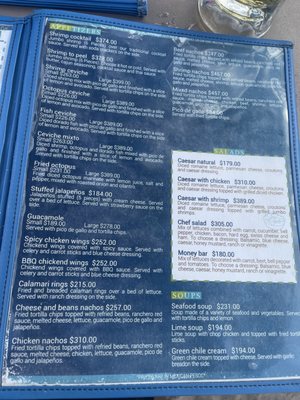 Menu photo 8 The Money Bar San Miguel, ROO
