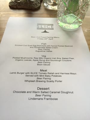 Menu photo 2 Slice Dublin, D