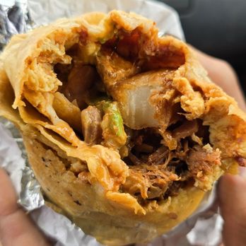 Bubu's Restaurant - We ordered this before the no values festival in Pomona. This thing lasted us all day. Big and tasty. - Mexican Near Me - Long Beach, California