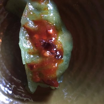 BaoziInn - The Prawn & Chive dumplings with chili oil - Szechuan Near Me - London, XGL