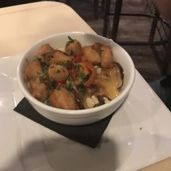 Savor Ristorante and Bar - Chicken scarp risotto.