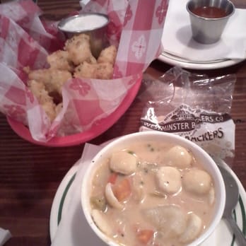 Gates & Brovi - A cup of clam chowder and the A+ cheese curds. - New American Near Me - Madison, Wisconsin Gates & Brovi - A cup of clam chowder and the A+ cheese curds. - New American Near Me - Madison, Wisconsin