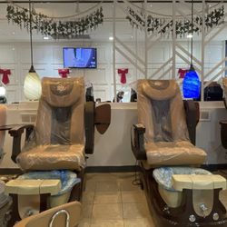 Modeste Nails And Spa - Pedicure area.