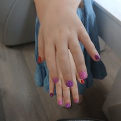 Sassy Nails & Spa - Rainbow nails