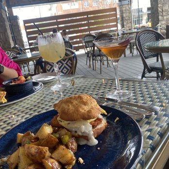 George’s Bistro & Bar - Over fried chicken biscuits - Pizza Near Me - Houston, Texas George’s Bistro & Bar - Over fried chicken biscuits - Pizza Near Me - Houston, Texas