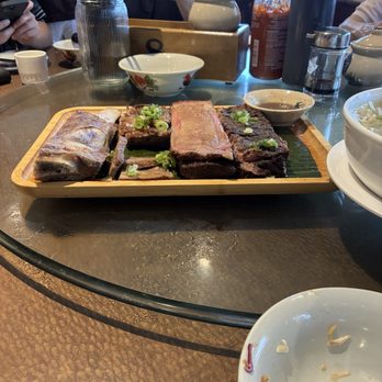 Nam 6 - Slow cooked beef ribs served with a bowl of pho - Vietnamese Near Me - Toronto, Ontario