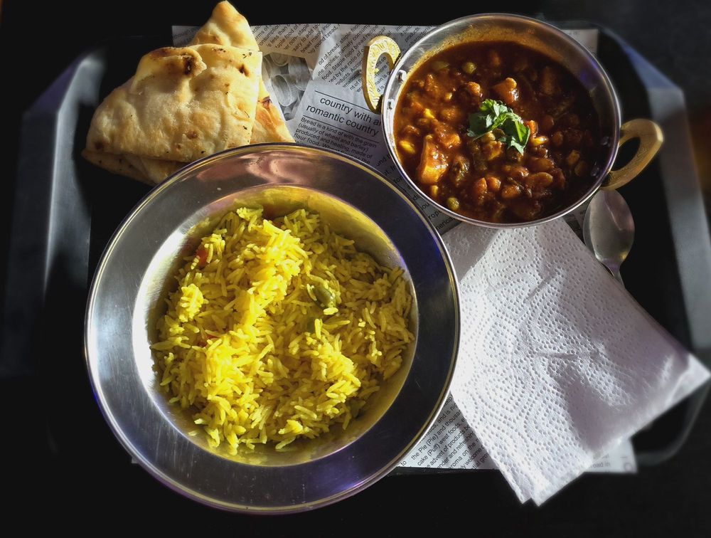 Food from Riverside Bar