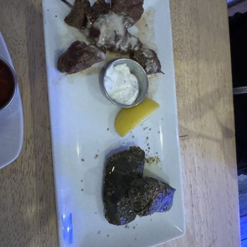 VAS Kouzina - Beef sticks with grape leaves - Greek Near Me - Roswell, Georgia