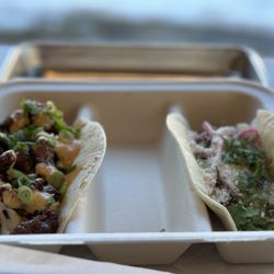Right Coast Taqueria Setauket - Two tacos