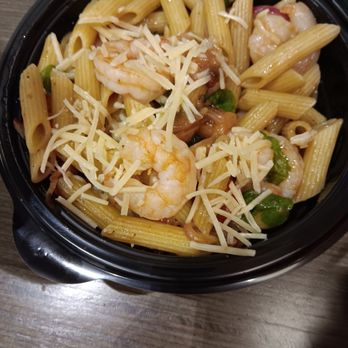 Noodles and Company - Double Shrimp and penne for my guy. He is hooked now. - Salad Near Me - Goodyear, Arizona