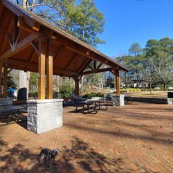 Avondale Park - Nice picnic table area with electric outlets and ceiling fans.
