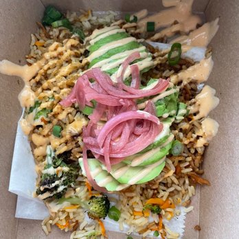 Session - Togo vegan breakfast fried rice added avo - Bars Near Me - Virginia Beach, Virginia