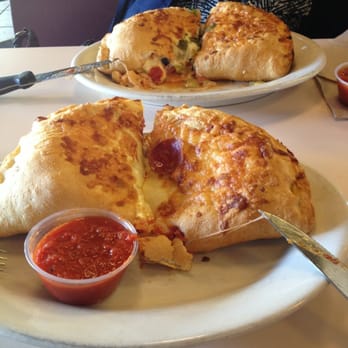 J & D Pizza - Pepperoni calzone - Pizza Near Me - Woonsocket, Rhode Island