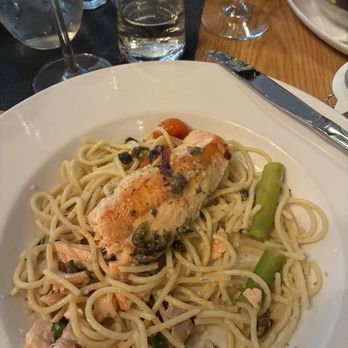 Cassio's Trattoria - Salmon. - Italian Near Me - Jasper, Alberta