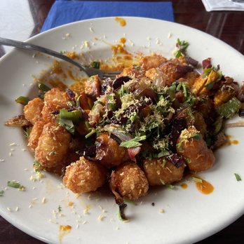 My Place Bar and Grill - Tater tots chicken curry - American Near Me - McHenry, Illinois