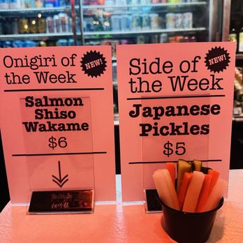 Rice Thing - Onigiri of the week made fresh - give 10min for hand made - Japanese Near Me - Beacon, New York Rice Thing - Onigiri of the week made fresh - give 10min for hand made - Japanese Near Me - Beacon, New York