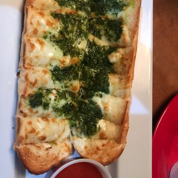 Mellow Mushroom - Pesto Cheese Garlic Bread - Pizza Near Me - Fort Worth, Texas