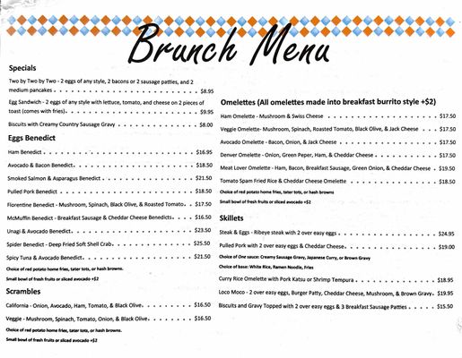 Menu photo 5 Jimmies Place Cafe Stockton, CA
