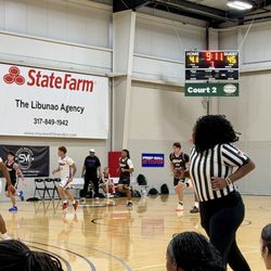 Finch Creek Fieldhouse - Love the inclusion of female and male officials.