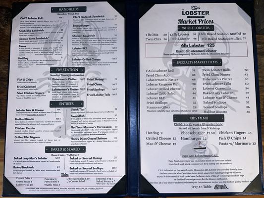 Menu photo 1 The Lobster Gloucester, MA Menu photo 1 The Lobster Gloucester, MA