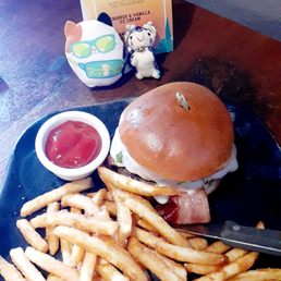 Burger + fries. 7/5/25