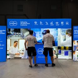 Martincolor - LED Messestand ALU STAR