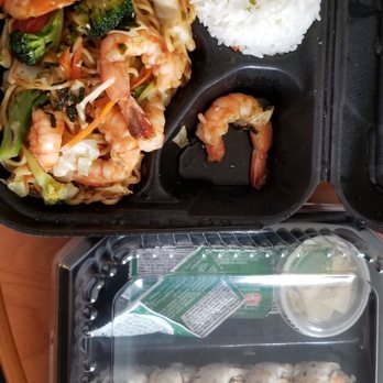 Yogi's Teriyaki and Grill - Delicious Garlic noodles with shrimp and spicy California roll - Japanese Near Me - Mesa, Arizona Yogi's Teriyaki and Grill - Delicious Garlic noodles with shrimp and spicy California roll - Japanese Near Me - Mesa, Arizona