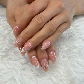 Pretty Nails & spa - Tracy at Pretty Nails somehow made my nails even prettier than the inspo picture I brought in today and I'm obsessed. - Nail Salons Near Me - San Carlos, California Pretty Nails & spa - Tracy at Pretty Nails somehow made my nails even prettier than the inspo picture I brought in today and I'm obsessed. - Nail Salons Near Me - San Carlos, California