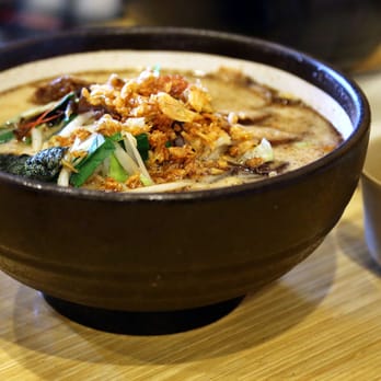 Santa Ramen - Pork Cheek Meat Ramen - Garlic Pork Flavor (Black)... - Ramen Near Me - San Mateo, California