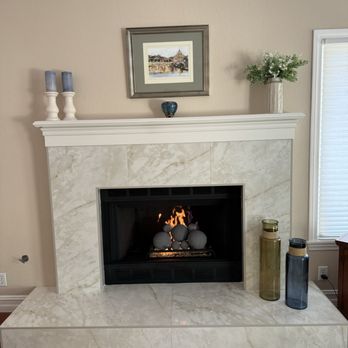 SD Remodeling Pro - Tile from Italy made by Deco Vida that we got was 60% off that I passed on to the customer to achieve this very nice fireplace. - General Contractors Near Me - Vista, California SD Remodeling Pro - Tile from Italy made by Deco Vida that we got was 60% off that I passed on to the customer to achieve this very nice fireplace. - General Contractors Near Me - Vista, California