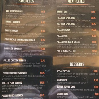 Smok'n Crew Barbecue - Menu page 2 - Barbeque Near Me - Mooresville, Indiana Smok'n Crew Barbecue - Menu page 2 - Barbeque Near Me - Mooresville, Indiana
